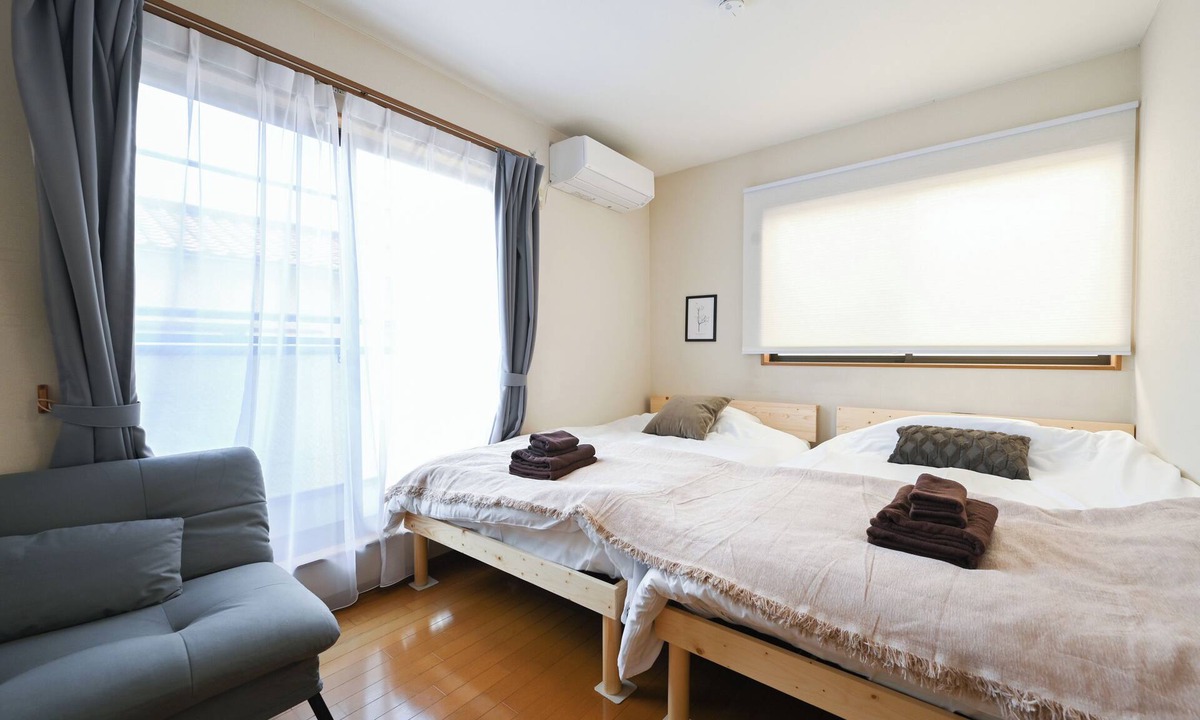 Ota House | 15 min. by cab from airport/1.1 km from train station/67m2/1 house/max. 6 people in 2x bedrooms/25 min. from Shinkansen station
