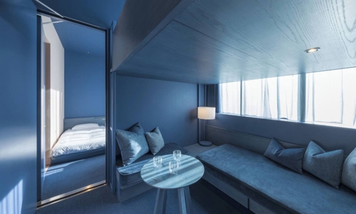 Iidabashi Hotel | Connecting Room B Dark Blue Standard Plan Break/Chiyoda Ward Tokyo