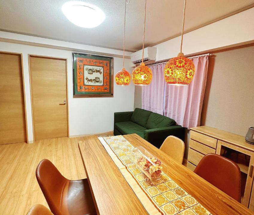 Kashiwa Apartment | Entire貸切 JR北柏駅徒歩2分 HYGGE HOUSE 旅人の家 駐車無料 高速Wi-Fi フルキッチン 洗濯乾燥機 長期滞在 アメニティ完備 上野30分 成田空港60分