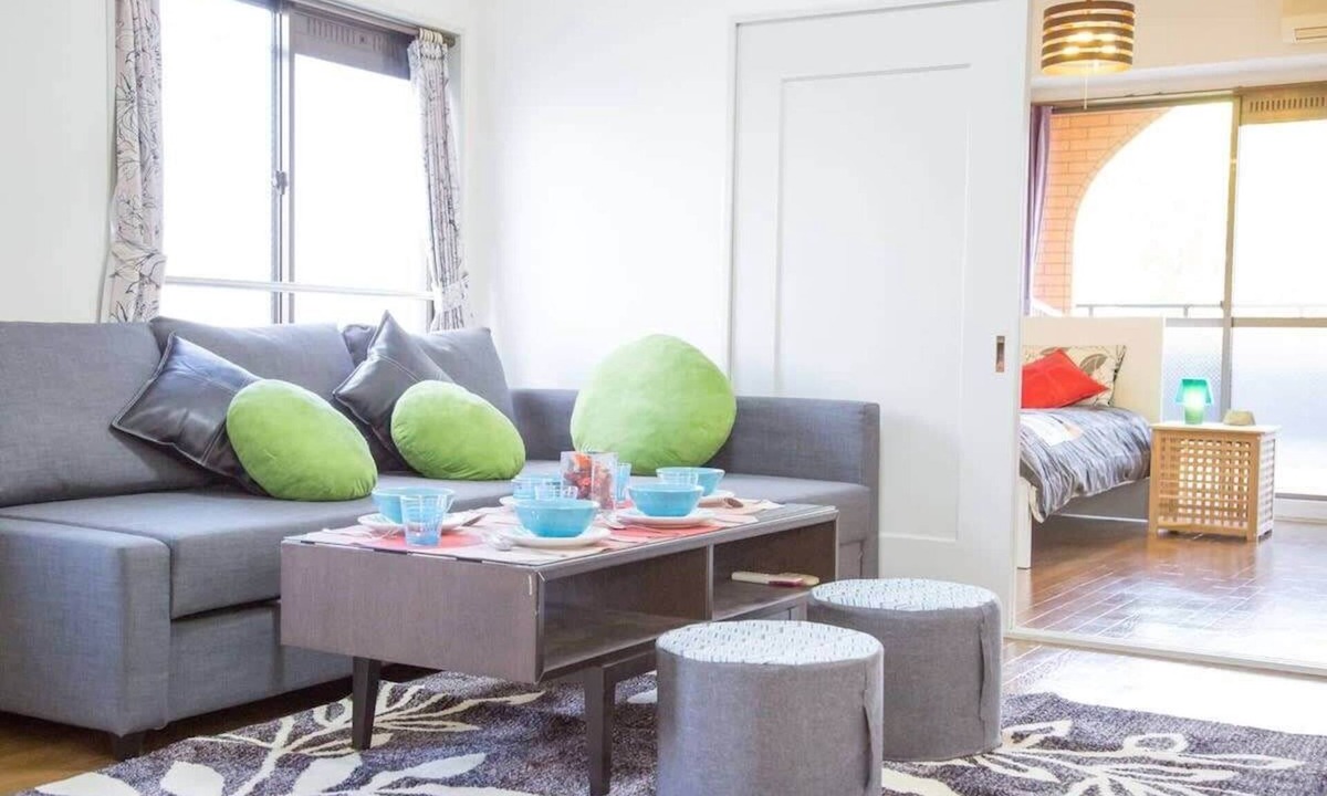 Hiroshima City Centre Apartment | Entire Apartment near Hiroshima Station for 5 ppl