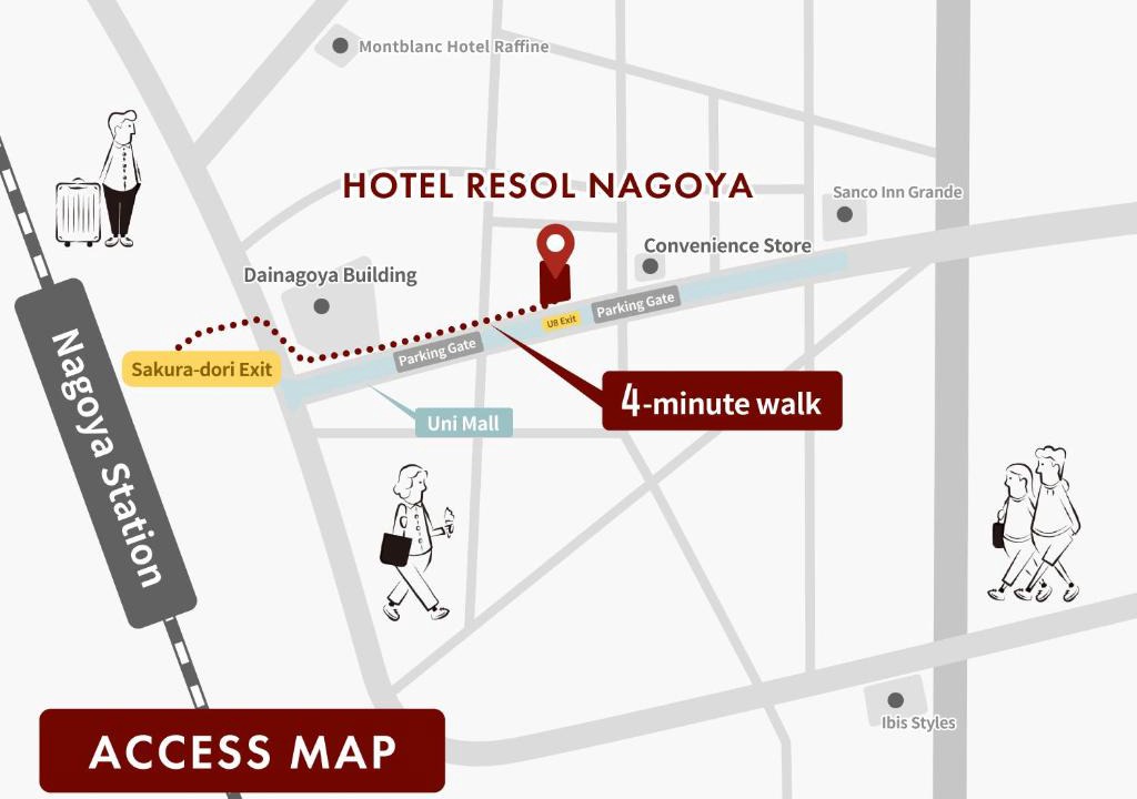 Meieki Hotel | Hotel Resol Nagoya