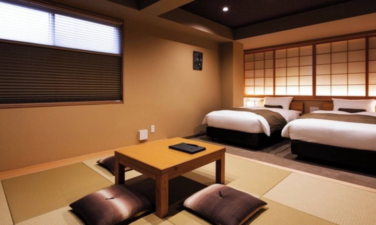 Gion Hotel | JapaneseWestern style moderate twin room for 3 p/Kyoto City Kyōto