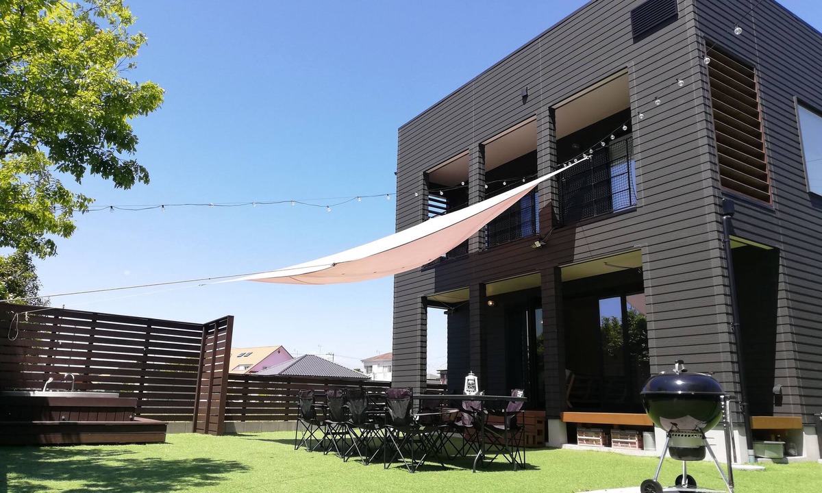 Ichinomiya House | -Malibu Ichinomiya-3 minutes walk from the sea!California House with BBQ!The whole garden is entirely reserved!