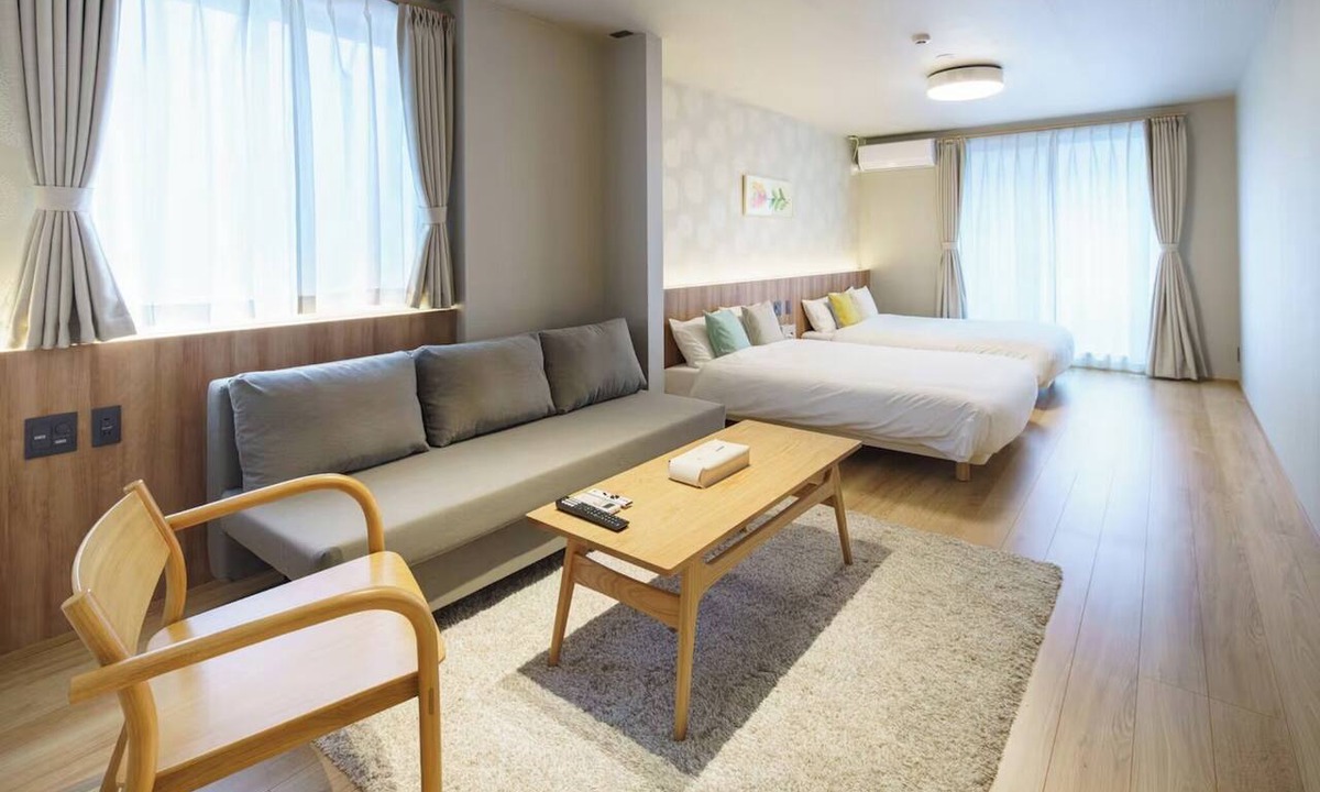 Chuo Ward Hotel | NonSmoking Family Suite | Newly Built | 8minut/Kumamoto City Kumamoto
