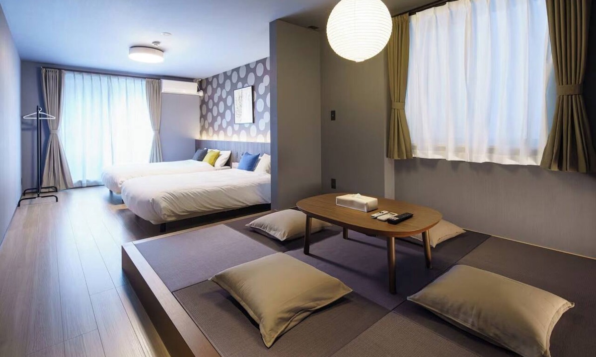 Chuo Ward Hotel | NonSmoking Tatami Family Suite | Newly Built | /Kumamoto City Kumamoto
