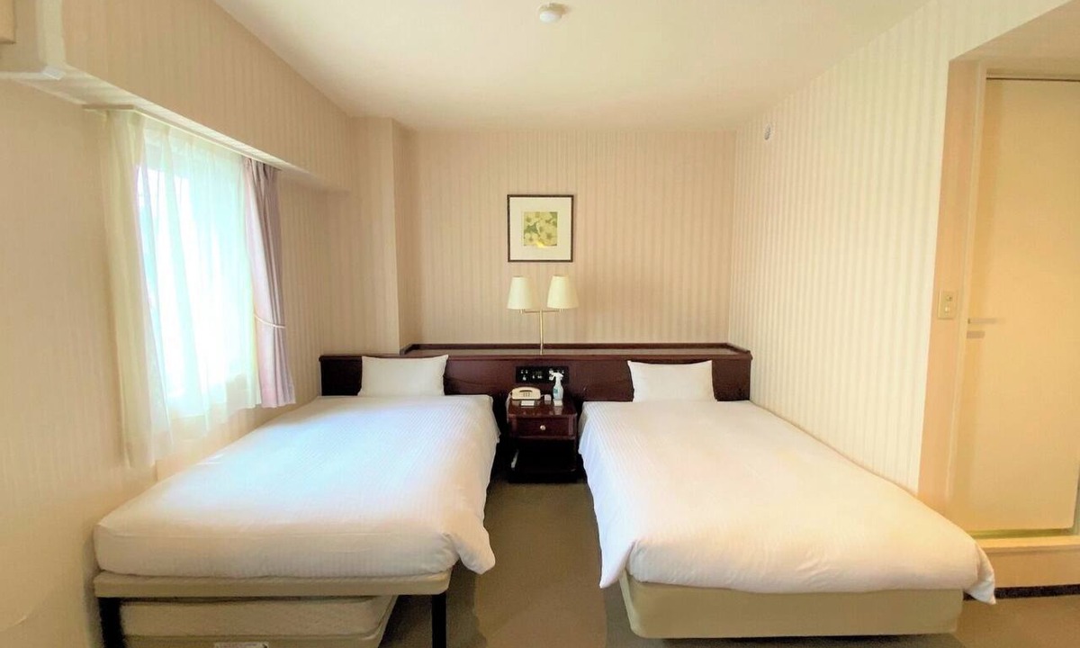 Asaka Hotel | Nonsmoking Twin Room Room only Smile Value St/Asaka Saitama
