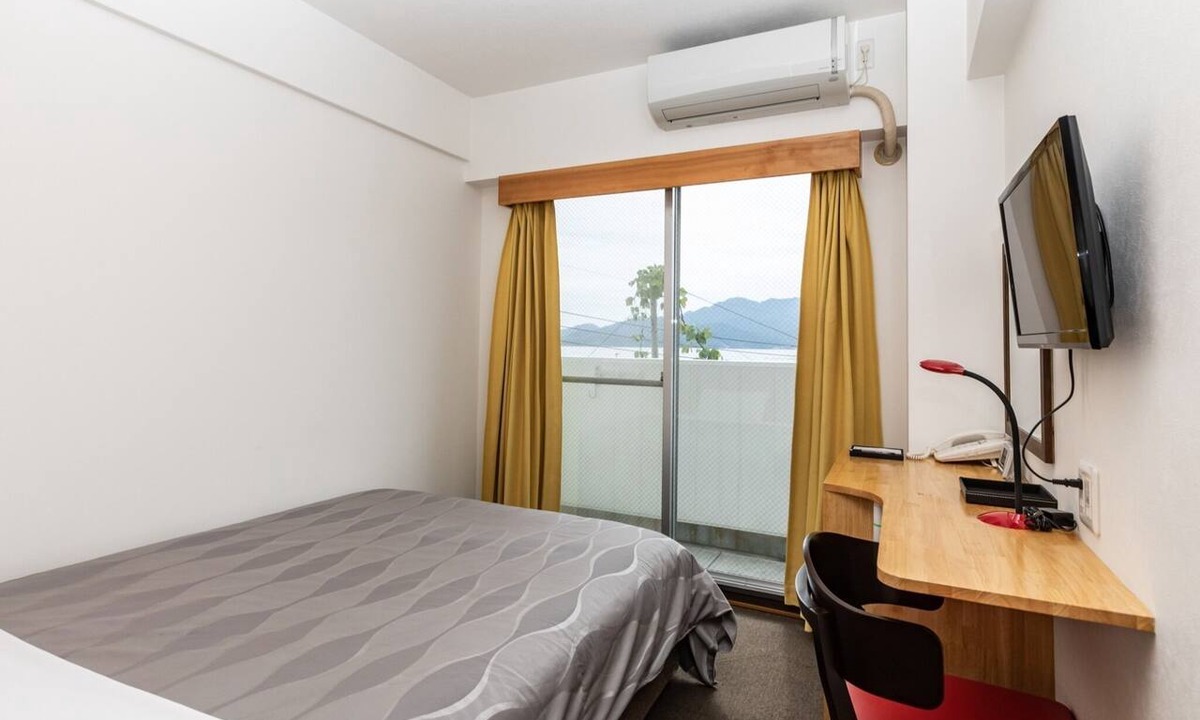 Hatsukaichi Hotel | Nonsmoking Westernstyle double room Room only/Hatsukaichi Hiroshima