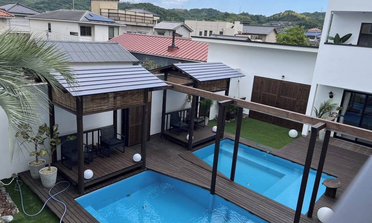 Onomichi House | Private room in the villa Ensuite bathroom with /Onomichi Hiroshima