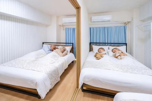 Takanawa Apartment | Sengakuji 301, 40sqm, two-bedroom residence near Tokyo Tower with direct airport access