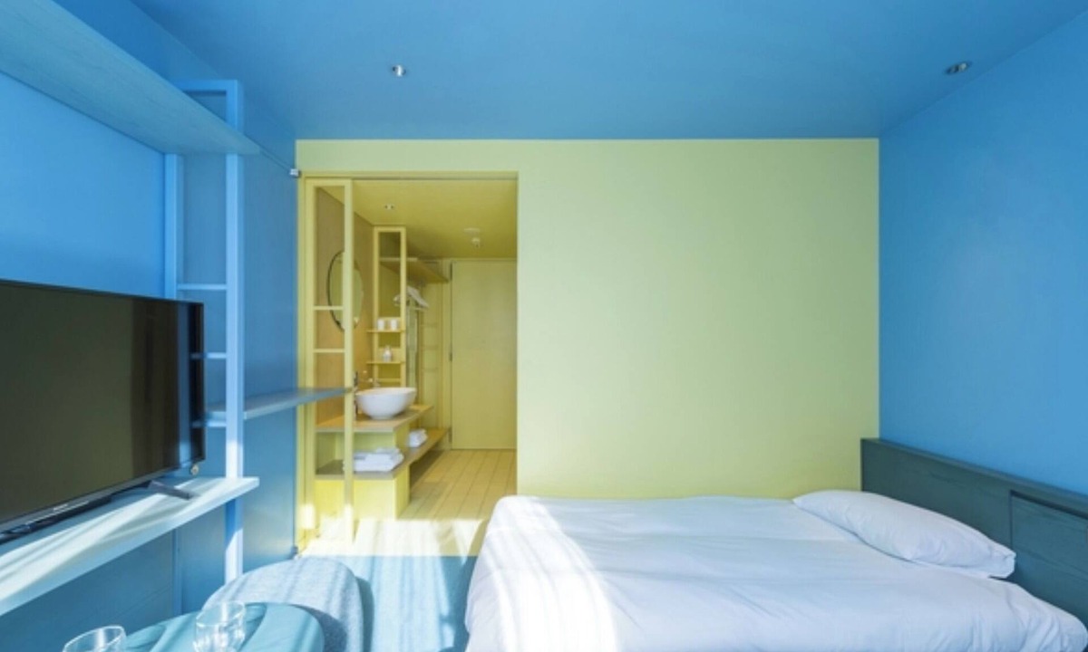Iidabashi Hotel | Standard Room A Light Blue Standard Plan Breakf/Chiyoda Ward Tokyo