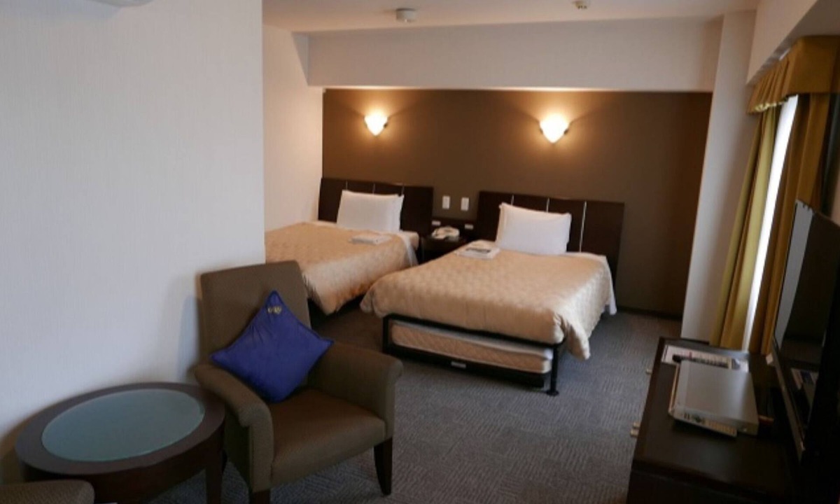 Matsuyama Hotel | Twin room Nonsmoking Spacious 30 sqm With bre/Naha Okinawa