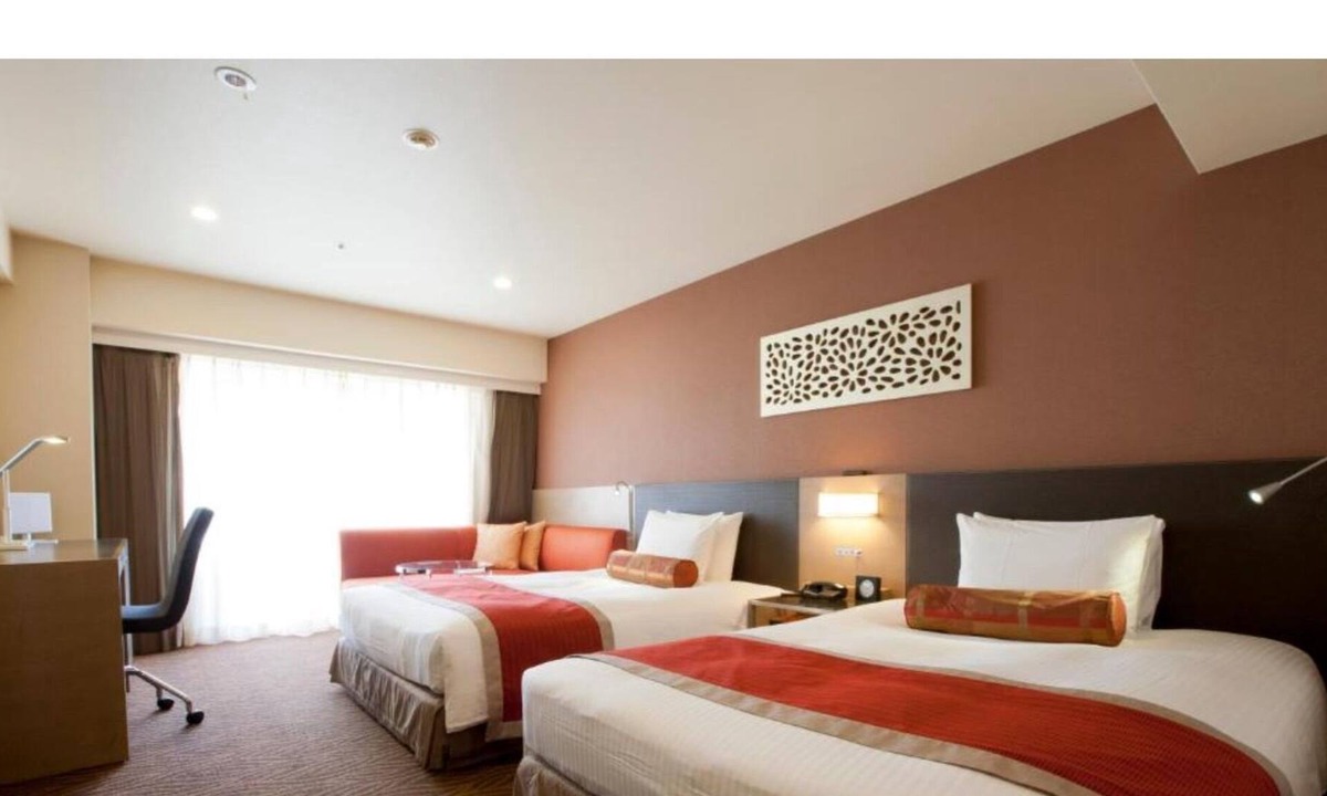 Hatchobori House | Twin room Smoking 27 sqm 140 cm wide bed x 2 | / Chuo-ku Tokyo