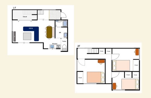Sugamo House | 96 m² House ∙ 3 bedrooms ∙ 10 guests