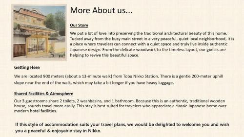 Nikko House | 春日光 HaruNikko - Traditional Japanese House with Japanese Garden