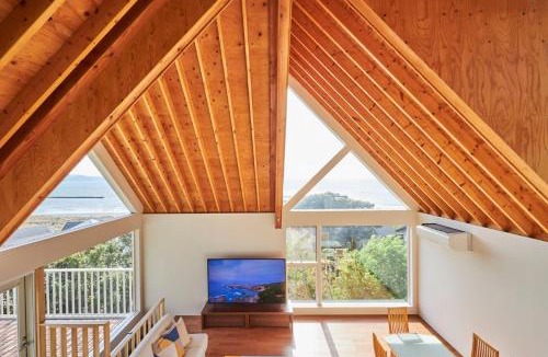 Futtsu House | 波の音テラス富津ー海眺望グッドデザイン受賞別荘を最大8名1棟貸切