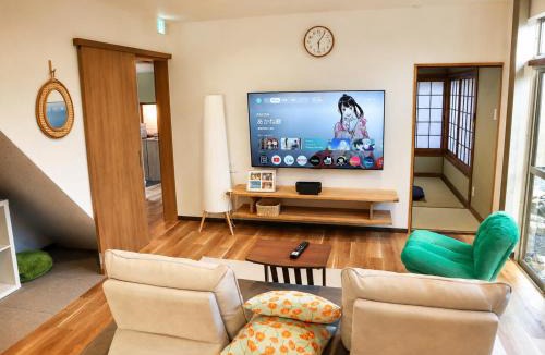 Matsuyama House | 立花別邸 駅徒歩4分和風庭園付き一棟貸切最大8名無料駐車場3台