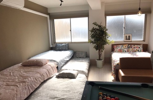 Adachi Apartment | 1 minute walk from Gotanno Station ☆ 1st floor reserved on the 2nd floor / Rooftop terrace 201 with a view of the Sky Tree