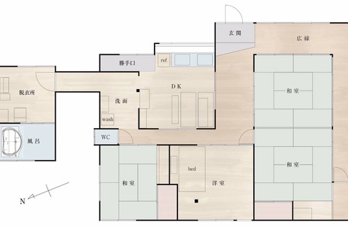 Kimitsu House | 123 m² House ∙ 4 bedrooms ∙ 6 guests