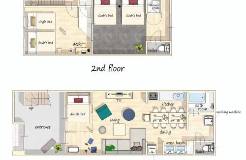 Nakamura Apartment | 3minNagoya 13ppl 36minCentrair 3BR 30min LEGOLAND
