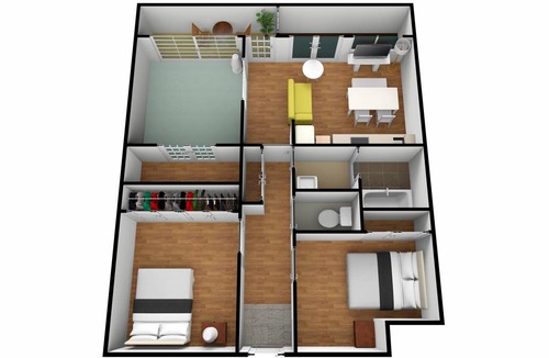 Minato Apartment | 80 m² Apartment ∙ 3 bedrooms ∙ 7 guests