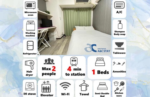 Nishishinsaibashi Apartment | A&C STAY Shinsaibashi