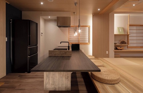 Sakyo Ward House | An inn with gorgeous cypress bath and footbath tha /Kyoto Kyōto