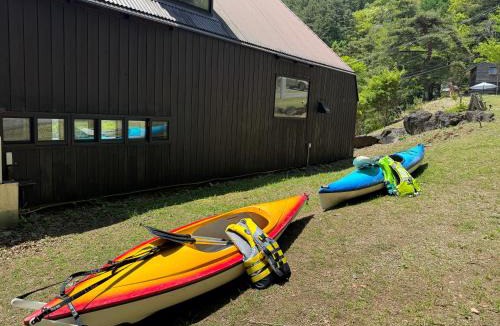 Fujikawaguchiko House | Cabin B vacation house rental Mt Fuji View 3 min lake Saiko 5min drive Lake Kawaguchi