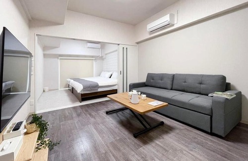 Hiroshima City Centre Apartment | Casaen by b hotel - Spacious 1BR Apt For 6 Ppl Great Location with room wifi