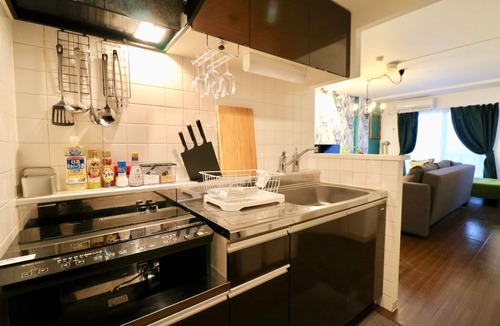 Nishi Apartment | CK106 Convert one room in a luxury apartment River - 106/Sapporo Hokkaidō