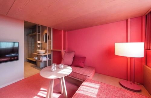 Iidabashi Hotel | Connecting Room A Pink Standard Plan Breakfast /Chiyoda Ward Tokyo