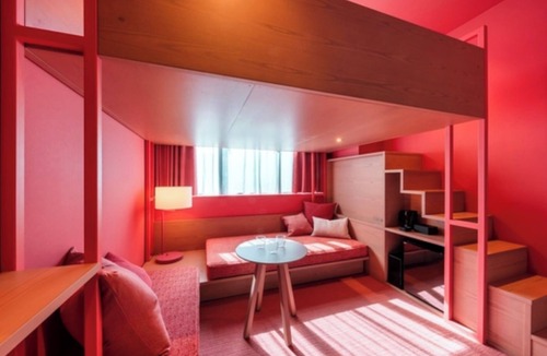 Iidabashi Hotel | Connecting Room A Pink Standard Plan Breakfast /Chiyoda Ward Tokyo