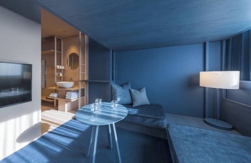Iidabashi Hotel | Connecting Room B Dark Blue Standard Plan Break/Chiyoda Ward Tokyo