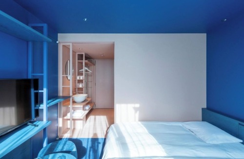 Iidabashi Hotel | Connecting Room B Dark Blue Standard Plan Break/Chiyoda Ward Tokyo
