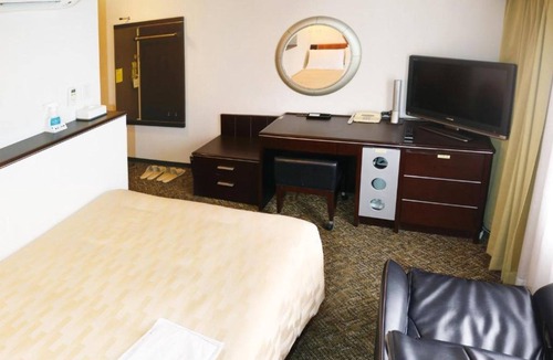 Matsuyama Hotel | Deluxe double Smoking Corner room With massage/Naha Okinawa
