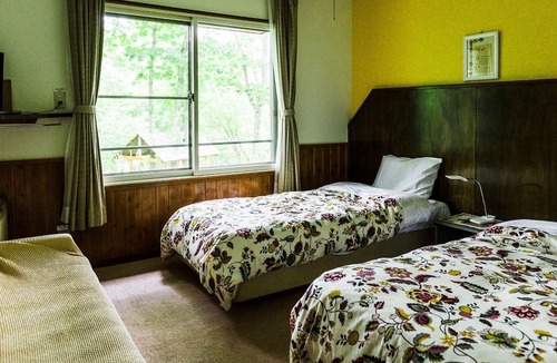 Tateshina House | Economy twin room with bath 1F / Kitasaku-gun Nagano