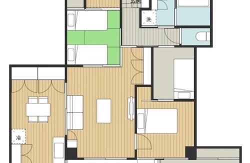 Kagoshima Apartment | Hamamoto Palace Taniyama - Vacation STAY 11965