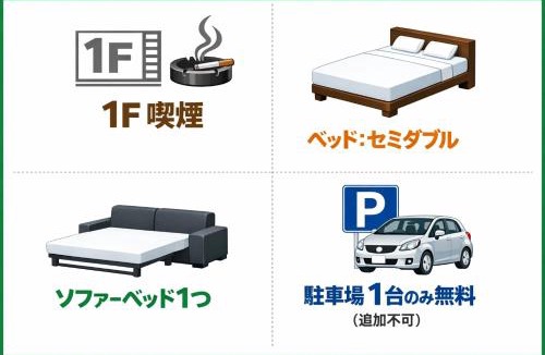 Nagahama Hotel | HMHouse 長浜北高前 A棟