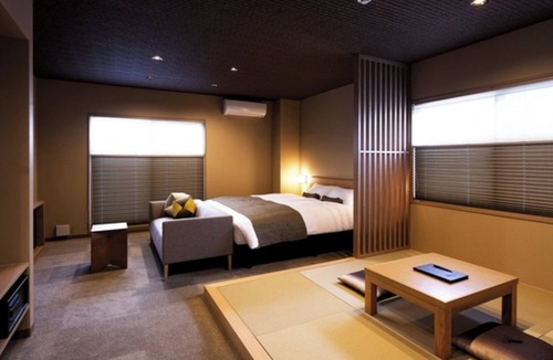Gion Hotel | JapaneseWestern style Queen bedroom B for 3 peop/Kyoto City Kyōto