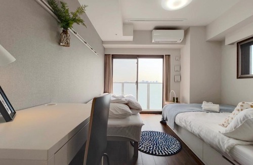 Minamiotsuka Apartment | JROtsuka 5min#Minimalist House#FreeWifi&Max3(9F-1)
