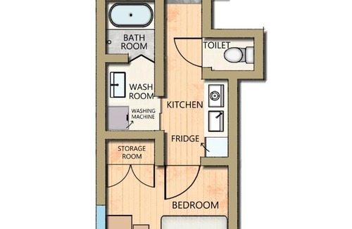 Minato Apartment | Kaiyukan & USJ 8 min Asashiobashi City Stay B