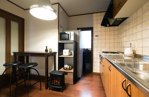 Higashiyama House | Kinoya Whole building rental kitchen TV near /Kyoto Kyōto