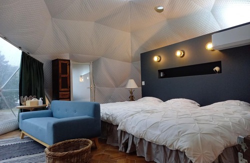 Isumi RV Rental | Luxury Dome Couple Plan Private shower toilet /Isumi City Chiba