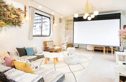 Azumabashi Apartment | Meee Asakusa3F4F 浅草徒歩3分 140平米Max22名 無料駐車場 屋上絶景 渋谷直通