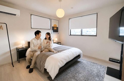 Ozu Apartment | Modern Japanese House Near Ozu Station by Restavio