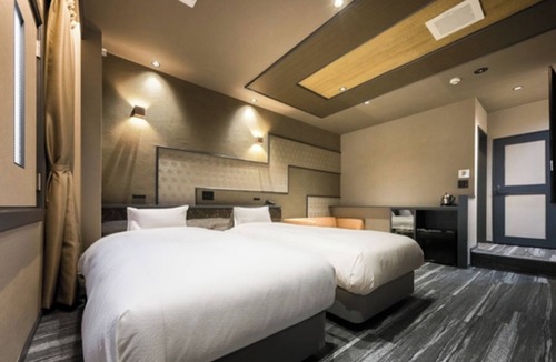 Suruga Ward Hotel | Nonsmoking Twin room Choice of Japanese or Western breakfast included /Shizuoka Shizuoka