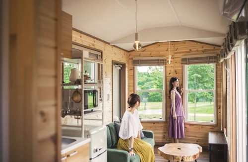 Otari-mura RV Rental | PANORAMA TWIN Togakushi TRAILER BASE trailer hou/Nagano City Nagano