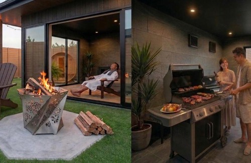 Ichinomiya Villa | Pleasantstay THE SUITE チラー付き水風呂サウナ屋内BBQ75インチテレビ