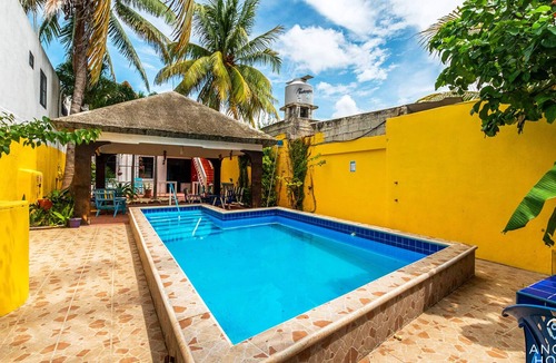 Merida Apartment | Private BBQ Patio |1 Block to the Beach & Malecón!