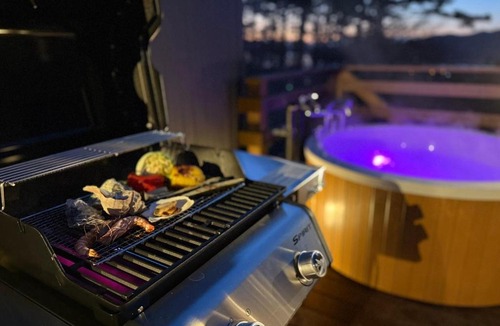 Yamanakako Villa | The Bliss Fuji 山中湖 ジャグジー サウナ 天空デッキ BBQ無料 100平米ドッグラン付き貸切ヴィラ