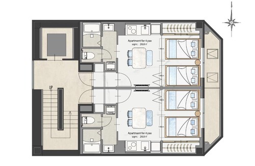 Minamisenba Apartment | The Peak Shinsaibashi Apartment Hotel